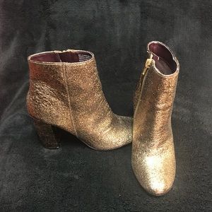 Gold Kenzie Booties